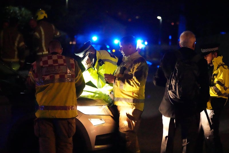 West Sussex Fire & Rescue Service said they tackled a fire at a garage in Colewell Gardens, Haywards Heath, on Tuesday night, April 4
