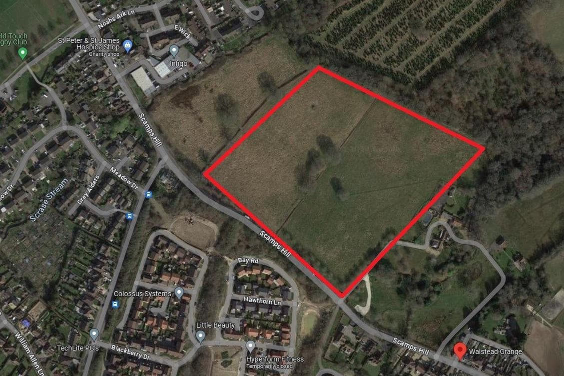 Dismayed residents object as developer submits application for 90 new homes on land at West Sussex village 