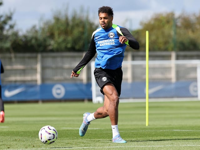Georginio Rutter could make his first start for Brighton after his £40m arrival from Leeds United