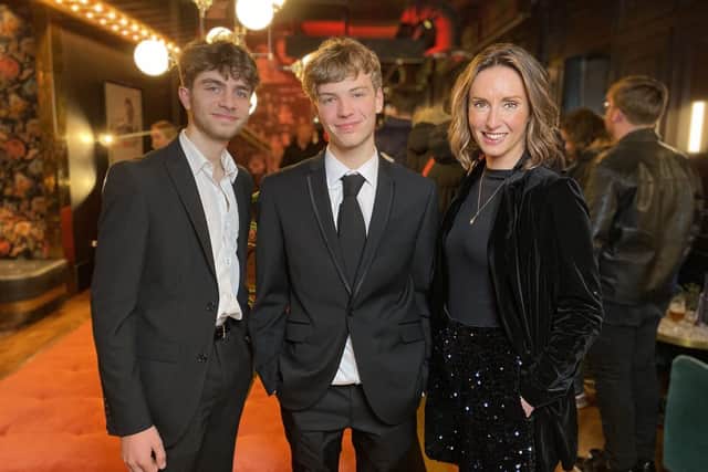 Oliver Wibrew, Jake Thorn, and Rebecca Moon