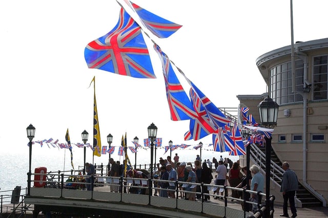 Worthing Pier flies the flag after winning Pier of the Year for the first time