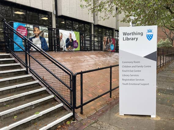 Worthing Library reopened in June 2021 after being closed for renovation for nine months
