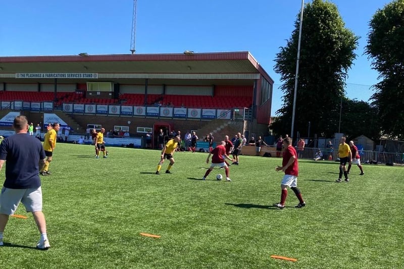 Sussex walking football finals day at Worthing FC