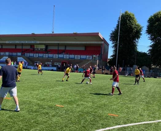 Sussex walking football finals day at Worthing FC