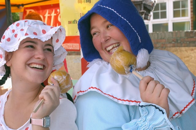 Homemade traditional sweets for Andy Pandy and Looby Loo, Lucy Harrington, left, and Louise Keles of Salon 28