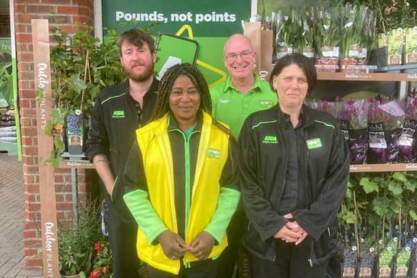 Quick-thinking colleagues at Asda's Lancing store came to the rescue when a customer stopped breathing after suffering a severe asthma attack.