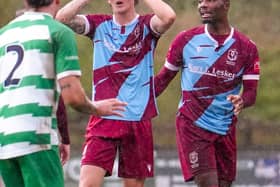 It was a tough afternoon for Hastings United against Waltham Abbey in the FA Trophy | Ben March