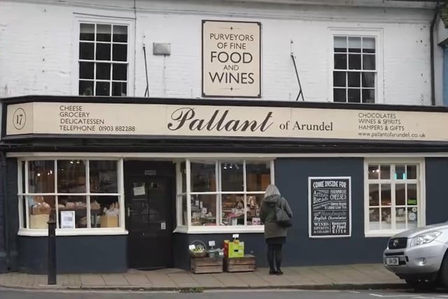 Pallant of Arundel is a wonderful delicatessen offering fine foods, wines and cheeses