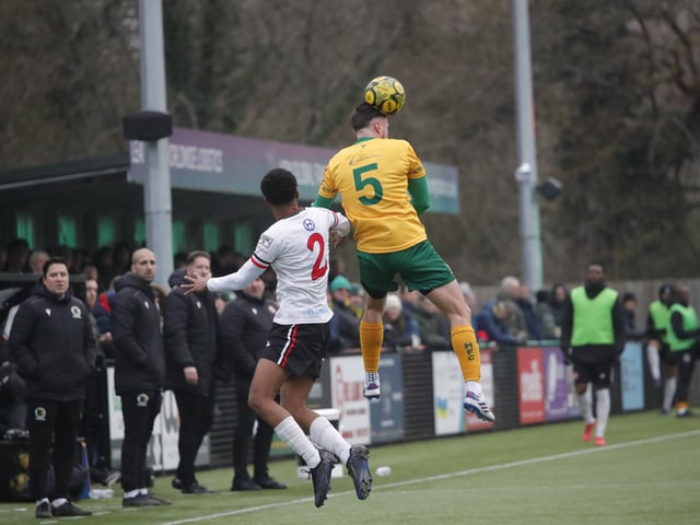 Promotion-chasing Horsham FC were held to a 1-1 draw at home by visiting Chatham Town