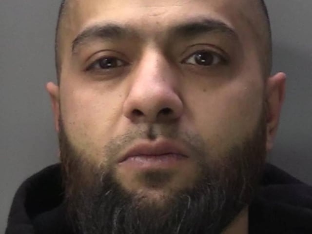 Patel (pictured) and Raja were arrested, and following an investigation by Eastbourne CID they were charged and remanded in custody. At Lewes Crown Court on April 26 they were sentenced. Raja, 36, of Roney Street, Blackburn, Lancashire, admitted driving while disqualified and theft of a gold platinum and diamond ring valued between £50,000 to £100,000. He was jailed for a total of two years and four months. Patel, 39, of Plane Street, Blackburn, Lancashire, admitted theft of a gold platinum and diamond ring valued between £50,000 to £100,000. He was jailed for one year. The court was told how the incident happened at about 1.50pm on February 9 this year. The two men were in the premises for less than ten minutes before stealing the ring. Crucially, a witness saw them swapping registration plates in Eastbourne, which allowed the force’s radio operators to provide vital details to roads policing officers.