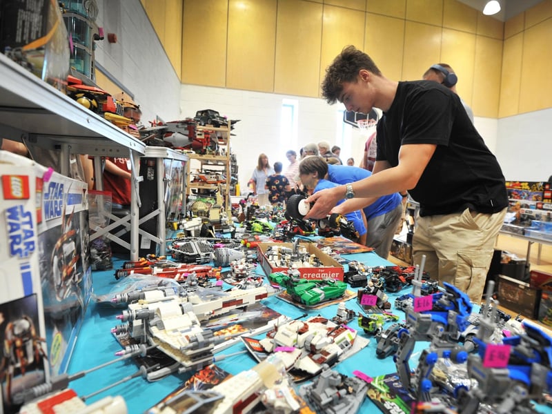 Hastings Brick Fair 2024 hosted by Brickz n Bitz at The Hastings Centre on August 17.