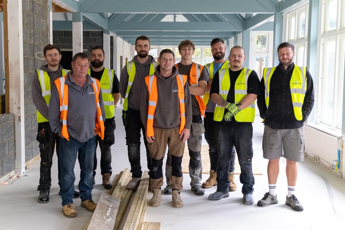 Hospice in the Weald shares look behind scenes of refurbishment after Heathfield contractor starts work