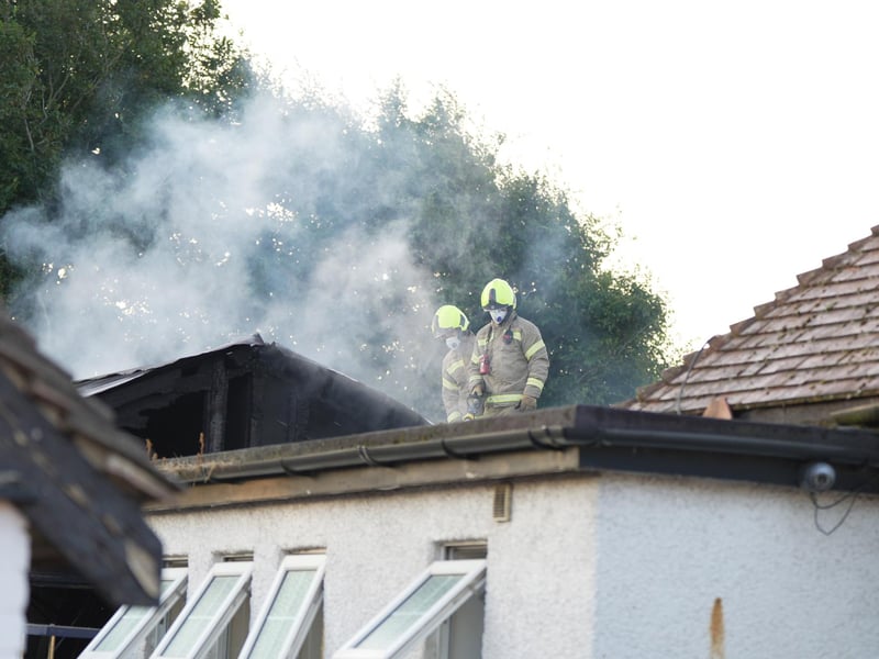 West Sussex Fire and Rescue Service reported at 6.20am that it was ‘dealing with a fire’ at The Windmill Inn, Mill Lane in Rustington.