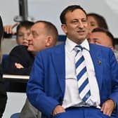 Brighton's chairman Tony Bloom looks on ahead of the Premier League clash between Brighton and Chelsea