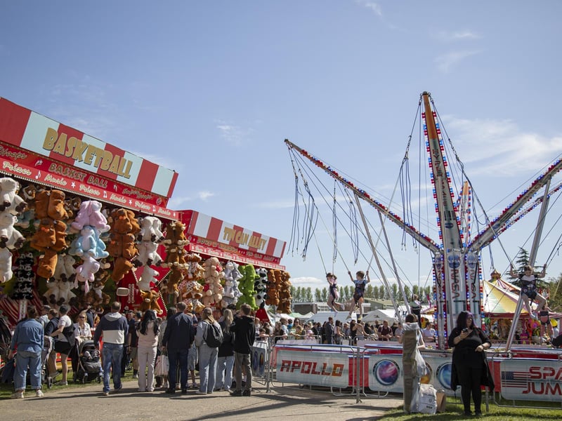 Fairground attractions. Photo: Beth Wild/ SEAS
