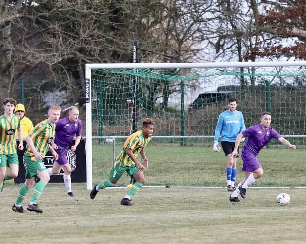 Recent Mid Sussex premier action between Westfield and Rotherfield | Picture: Joe Knight