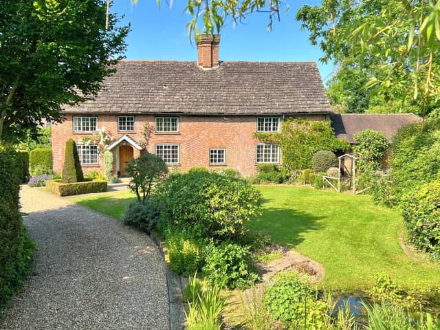 Chennells Brook Farmhouse in Rusper Road, Horsham, is on sale through Alex Harvey Estate Agents in Billingshurst with a guide price of £1,500,000