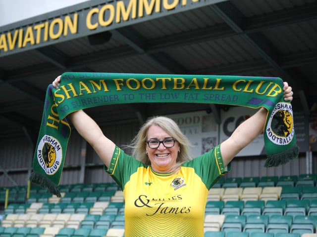 Horsham FC have launched their new home kit for the 2025-26 campaign – with a little help from the club’s volunteers, players, staff and loyal supporters.