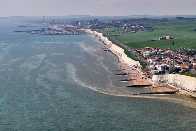 Possible algal bloom in East Sussex