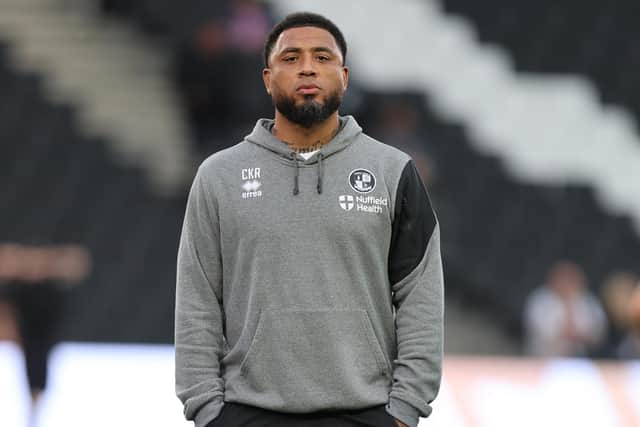 Crawley Town Head Coach Colin Kazim-Richards has dissected his side's defeat at Salford City | Photo by Pete Norton/Getty Images