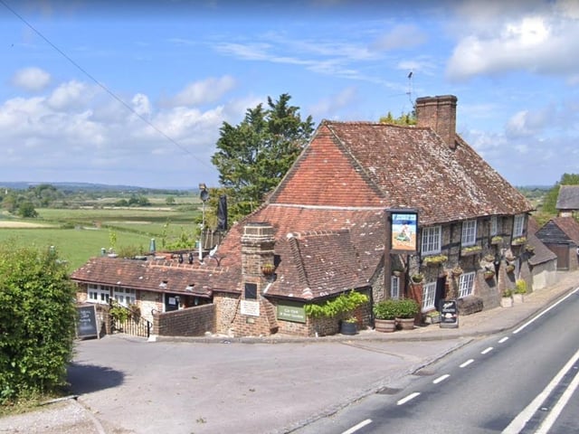 The George and Dragon at Houghton, near Amberley, is believed to be one of the oldest pubs in Sussex, dating back to the 13th century. The historic coaching inn is nestled amongst the Downs with great views over the surrounding countryside. It is rated 4.5 from more than 740 reviews