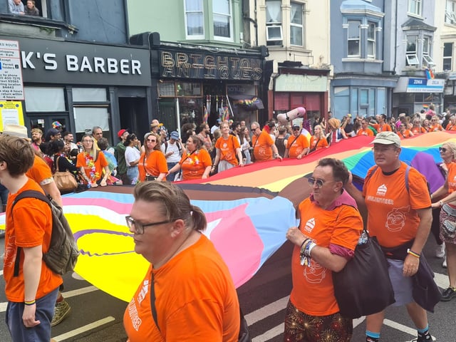 Brighton & Hove Pride 2024 took place from Friday to Monday, August 2-5. Picture by Sussex World photographer