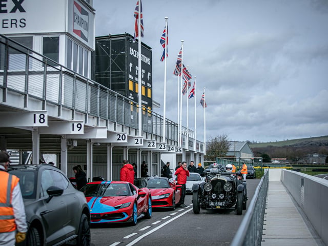 Goodwood 75 celebrations at Goodwood, Chichester on Wednesday 16th March 2023.