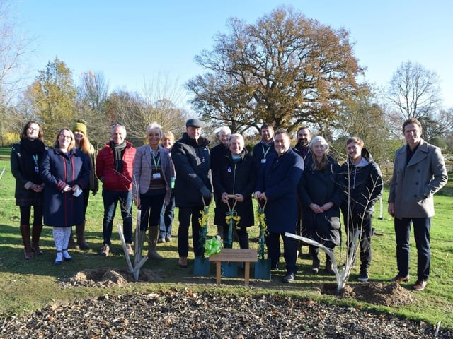 Brinsbury College planted 270 mixed broadleaf trees to form a quiet spot for staff and students.