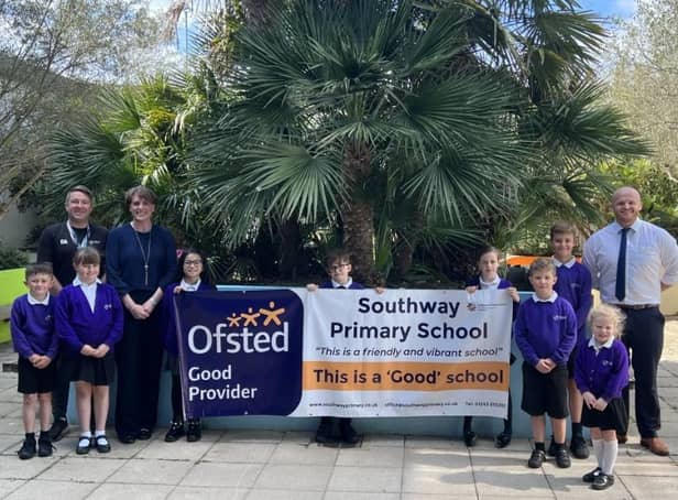Southway Primary school celebrates Ofsted rating
