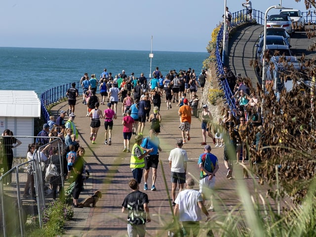 The seventh annual Eastbourne 10k took place in glorious sunshine