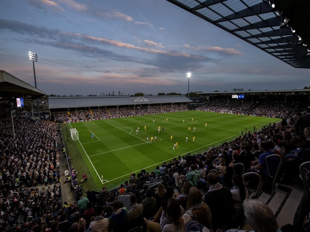 Craven Cottage, home to Fulham, has 0.37 anti-social behavioural incidents per 100 attendants, on average. Craven Cottage has an average of 512,578 annual attendants and 1,892 yearly incidents