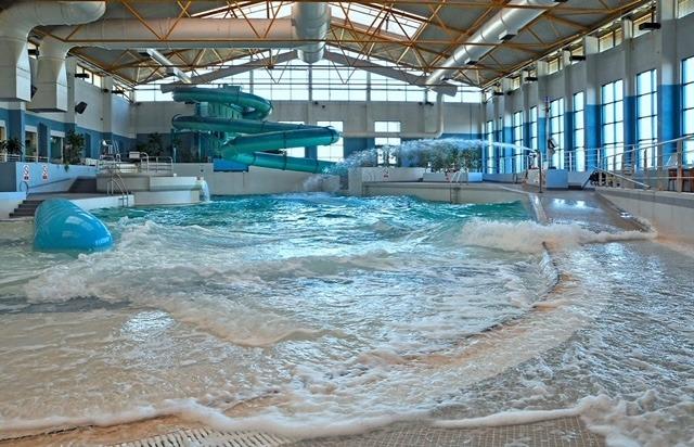 Kids can make a splash at the Sovereign Leisure Centre's Fun Pool, which has waves, bubbles and a flume.