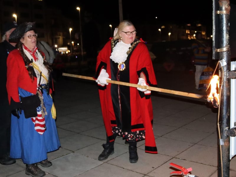 Hastings Bonfire 2023. Photo by Kevin Boorman.