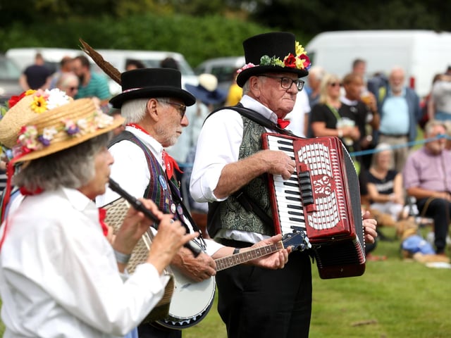 The Emsworth Show taking place on August Bank Holiday Monday in the sunshine. Pictured is action from the event.
Monday 28th August 2023.
Picture: Sam Stephenson.