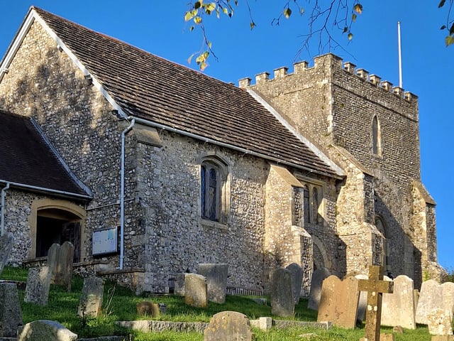 St Nicholas Church at Bramber