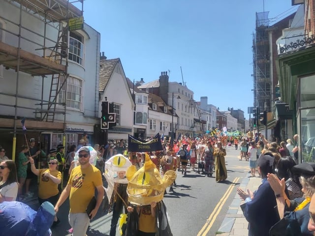 Moving on Parade