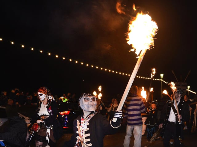 Eastbourne Bonfire Procession 2024 (Photo by Jon Rigby)