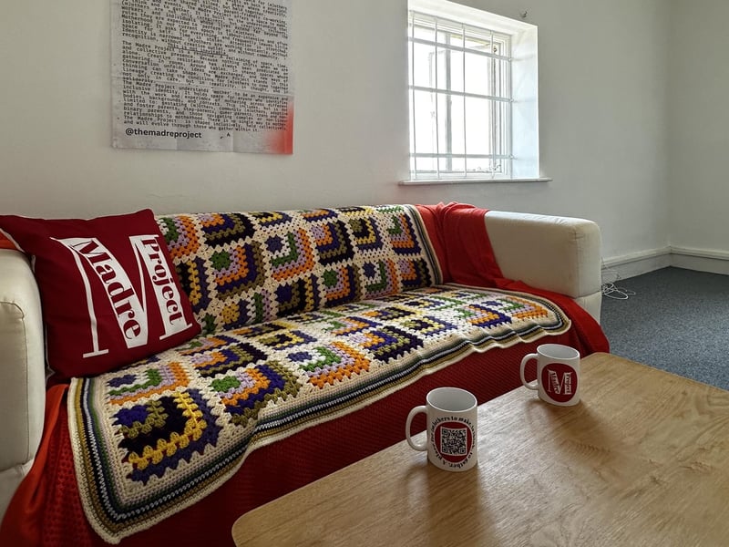 This is an inclusive space where mothers can reconnect with creative practice and build community