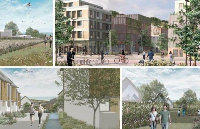 Under their proposals, the industrial estate would be redeveloped with a mixture of homes, shops, employment space, and new community facilities.