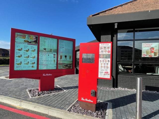 Tim Hortons Chichester: IN PICTURES - sneak peek look at the new fast food store in the city