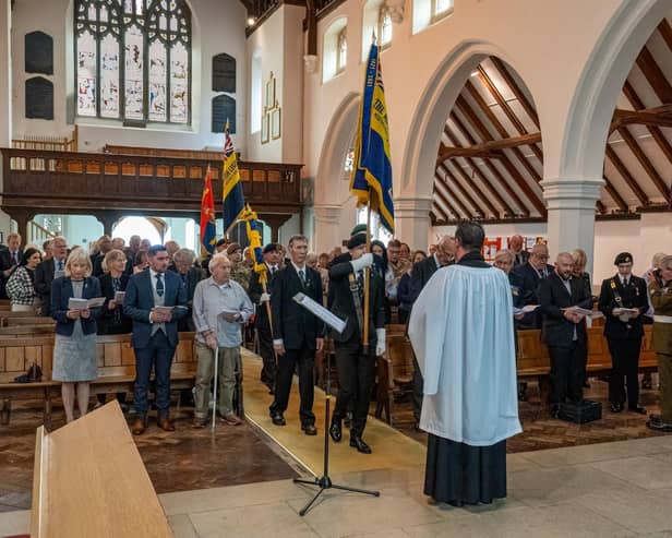The ceremony took place in Midhurst Parish Church