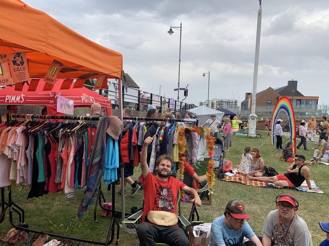 Moon and Stars Community Festival on Coronation Green featured bands of all ages, crafts and charity stalls