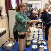 Hankham School parents enjoy cake while raising money for Macmillan Cancer Support