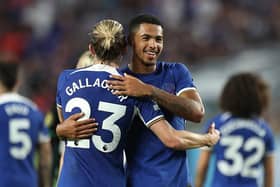 Chelsea's Conor Gallagher Chelsea and Levi Colwill both featured for the Blues against Brighton in the Premier League Summer Series last weekend