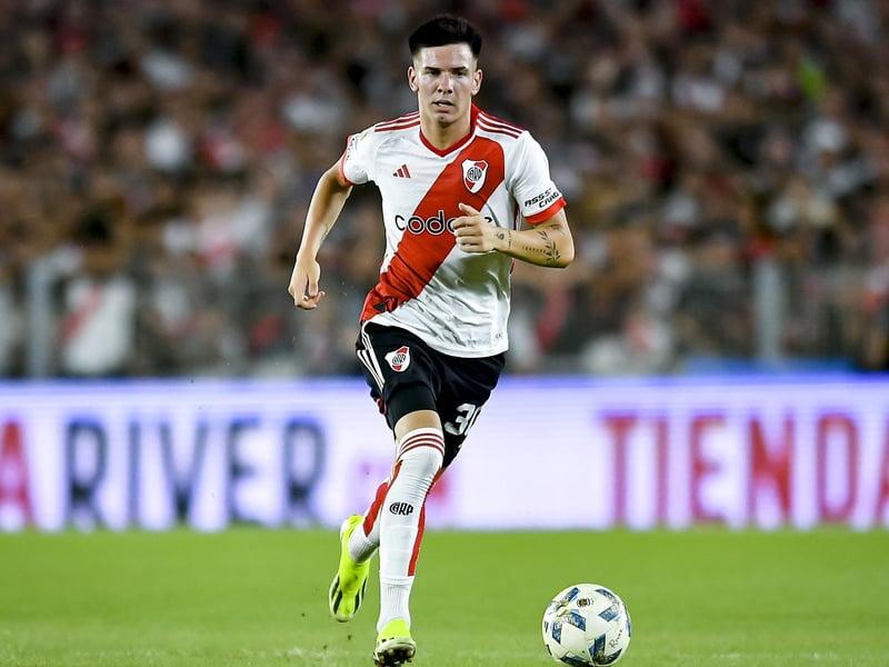 Franco Mastantuono's career could have taken a drastically different path. In 2017 he was invited to trial with Argentinian heavyweights River Plate, but despite being offered a place in the academy, he declined, as his family wanted him to continue pursuing a career in tennis. Two years later, he decided to take up River Plate's offer, and moved to the Buenos Aires-based club. He scored his first goal for the club in a 3–0 Copa Argentina win against Excursionistas in February 2024. In doing so, he became River's youngest ever goalscorer.