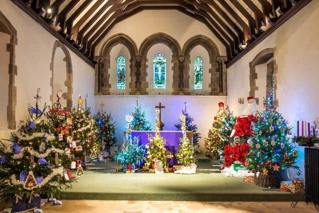 TREE-MENDOUS: organisers hope this year's Christmas Tree Festival will be as popular as the last one in 2019