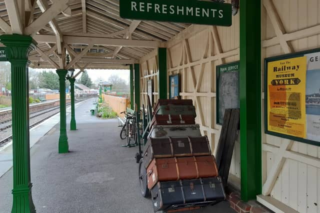 Kingscote station at The Bluebell Railway