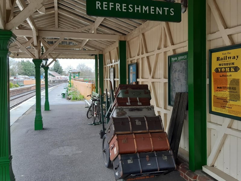 Kingscote station at The Bluebell Railway