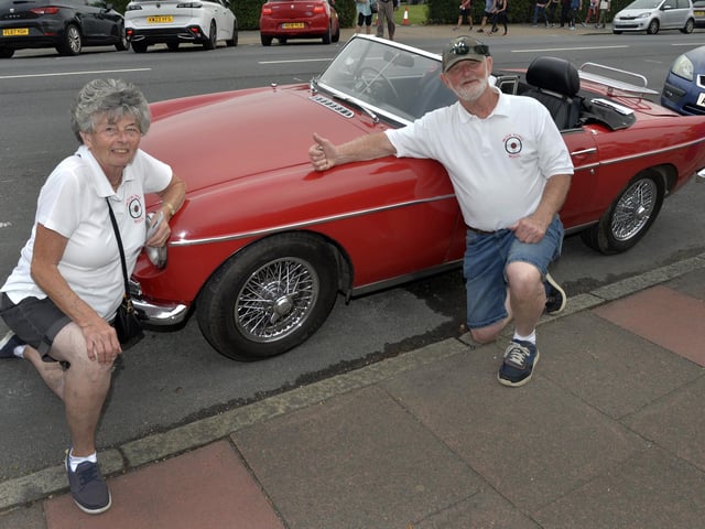 MG owners South Downs Run 2024 (Photo by Jon Rigby)