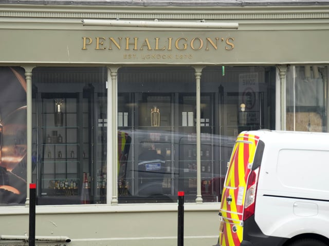 Sussex Police said officers responded to a ‘report of a burglary’ at Penhaligon's – a perfume shop in East Street, Brighton.